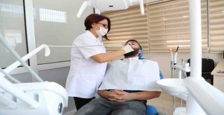 3 yılda 43 bin 500 diş tedavisi