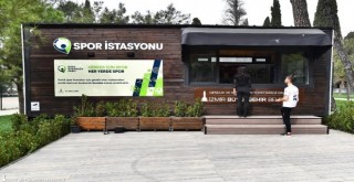 Bostanlı'da spor istasyonu açıldı...