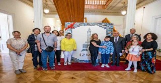 Engelli çocuklardan Başkan Soyer’e ziyaret