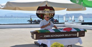 Karşıyakalı eski milli yelkenci son yolculuğuna uğurlandı