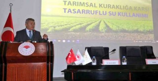 Tarım İl Müdürü Özen: Bizim tarımda ana sorunumuz toprak ve su