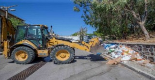 Temiz Çiğli için moloz ekipleri iş başında