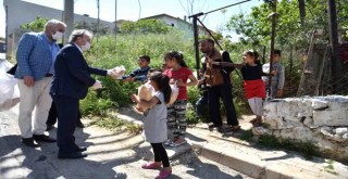 Başkan İduğ’dan çat-kapı ''Hayırlı Ramazanlar'' ziyareti