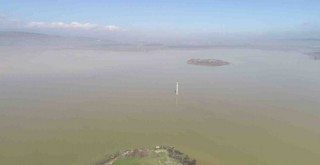 Rekor yağışların ardından Tahtalı’da seviye yükseldi