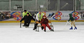 Buz pistinde engelsiz mutluluk