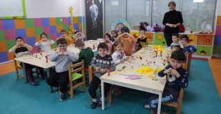Konaklı minikler sanatla büyüyor