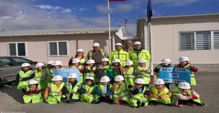 Harmandalı biyogaz tesisi ziyarete açıldı