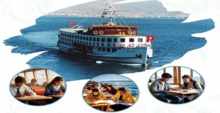 Bergama Vapuru'nun rotası gençler