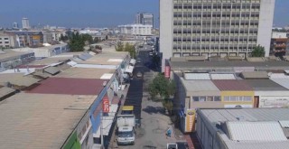 Gıda Çarşısı esnafı istedi  Başkan Batur yaptı