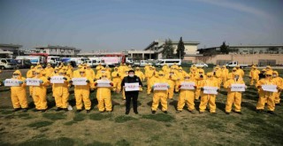 Covid-19 ile mücadele ekibi görev başında