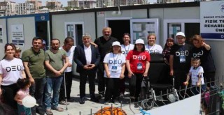 DEÜ deprem bölgesinde yedinci su arıtma ünitesini açtı