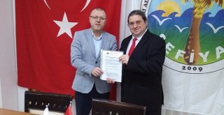 Vatan Partisi adayı Cem Zeren, ŞEFİYAD’ı ziyaret etti