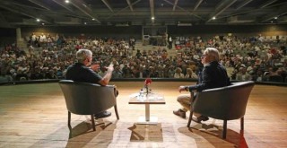 Yılmaz Özdil ve Korcan Karar'dan Karşıyaka'da söyleşi