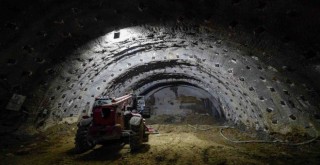 Buca Onat Tüneli’nde kazıların yüzde 80’i tamamlandı