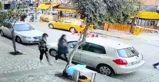 Karşıyaka'da taksi kaçırdı sonra yayaya çarptı