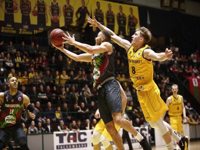 BC Kyiv Basket-Pınar Karşıyaka karşılaşması