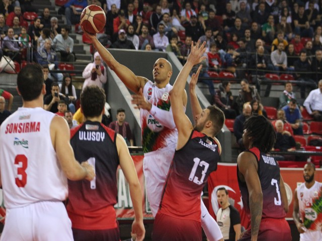 Pınar Karşıyaka-Gaziantep Basketbol Özet görüntüler