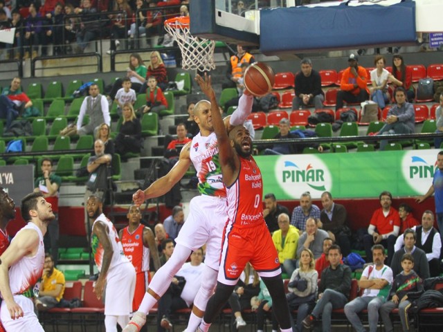 Pınar Karşıyaka-Bahçeşehir Koleji FIBA Europe Cup karşılaşması