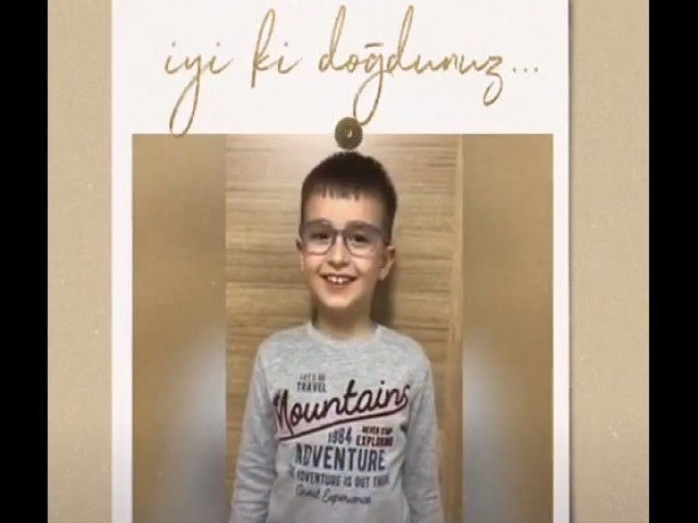 Öğretmenlerinin video ile yaş gününü kutladılar